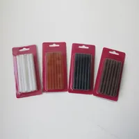 1 pack / lot 12 stücke Hotmelt-Kleber-Stick / Klebstoff für Hot Pot / Heißschmelzkleber-Stick für Kleberpistole gemischte Farbe
