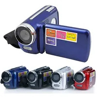 4 Renkli DV139 dijital video kamera 1.8 inç TFT LCD 4X Zoom 1.3MP LED Flash Işık Kamera Mini DV Çocuk Chirstmas Hediyelik Oyuncaklar ile