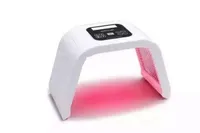 Portable LED PDT Light 4 Färg Röd Blå Grön Gul PDT Therapy LED Facial Spa Machine för hudföryngring Acne Removal Anti Wrinkle