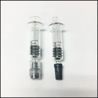 1ml GALSS-Spritze Luer Luer Luer Kopfglasinjektor mit Messzeichen für dicke Öldampferkassetten