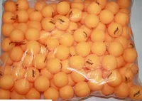 Groothandel-groothandel 60 stks / pak 3 sterren DHS 40mm tafeltennis oranje en witte pingpong ballen