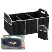 Foldable Car Organizer Boot Stuff Food Storage Bags Bag Case Box trunk organiser Automobile Stowing Tidying Interior Accessories Collapsible