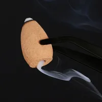 Lotto 54 Coni di cono di incenso a riflusso prodotto da Taihang Thuja Cypress Cedarwood per Yuga Visualizzazione del calmamento anti-odore aromatico