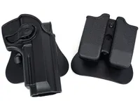 étui à pistolet tactique molle poche de magazine pistolet de défense et étui de magazine pour M92 Airsoft (ht027)