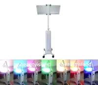 Podery Piranha Lámpara PDT Terapia de luz Máquina LED para eliminación de arrugas y acné 7 Color Photon LED Piel Rejuvenecimiento