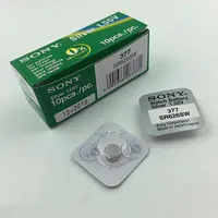 Оптово-Япония 377 SR626SW Кнопка AG4 ячейки часы батареи одного зерна подлинной оптовые электронные упаковки