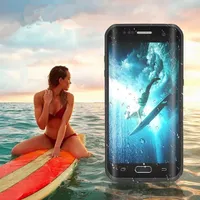 Wodoodporna obudowa Redpepper Wstrząśnicze przedszkole nieprzewidziane Pływanie Surfing Case Pokrywa dla Samsung S7 Edge S6EdPlus Note5 Note4 z detalicznym pudełkiem