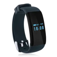 Smartwatch bluetooth smart watch d21 pulseira banda pulseira heart rate atividade smartband rastreador de fitness para ios android
