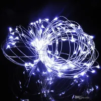3M 30LEDs batteriebetriebenes LED-String Mini-LED-Kupferdraht-Schnur-feenhafte Licht-Weihnachtsweihnachtshaus-Partei-Dekoration-Licht-warme / reines Weiß