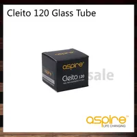 Aspire Cleito Replacement Pyrex Glass Tube 5ml 3.5ml Cleito 120 Glass Tube 4ml For Cleito 120 Tank 100% Original