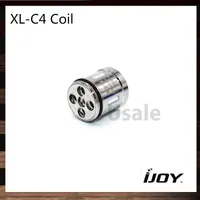 Ijoy XL-C4 Light-up Chip Coil för obegränsad XL RTA 0.15OHM Gränslös Tank Replacement Coils 100% Original