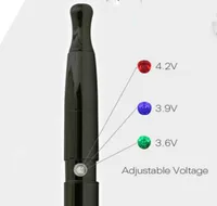 vape battery 650mah with variable voltage button 510 thread led ego t battery for wax ceramic donut atomizer