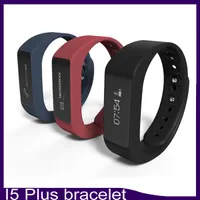 I5 Plus Smart Braccialetto Bluetooth 4.0 impermeabile Touch Screen Fitness Tracker Salute Wristband Sleep Monitor Smart Watch 6500043