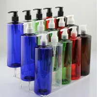 500ml Loção Bomba Bottle Tamanho Grande para o chuveiro Gel Shampoo Plastic Garrafa Vazia