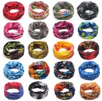 Nieuwe mode multifunctionele sjaal hoofdband outdoor sport tulband zonnebrandcrème magische sjaals sluier fietsen naadloze bandanas 2175