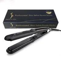 Professionelle Hair Salon Steam-Styler Haar Glätteisen Eisen Dampf Flache Eisen Dampf Schnellheizung Haarpflege-Styling-Werkzeuge