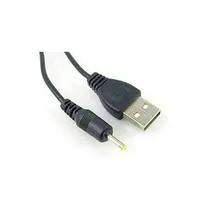 100pcs / lot USB-Ladungskabel an DC 2,5 mm bis USB-Stecker / Jack-Netzkabel