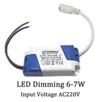 Led Dimming 6-7W Transformers Power Supply Input Voltage AC220V Output Voltage DC18-23V 260-280mA Plastic Use for Panel Ligh