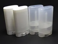 El envío libre 1000pcs / lot a estrenar 15g tubos de desodorante de plástico DIY tubo de lápiz labial 15g botella de bálsamo labial vacía
