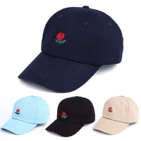 2017 새로운 유니섹스 장미 색전 야구 모자 Casquette Snapback 모자 여름 Gorras 코튼 힙합 모자 남성과 여성을위한 모자
