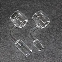 Smoking Thermal banger nails Double wall quart nail 10mm/14mm/18mm male/ female 100% real quartz bangers