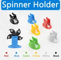 Çeşitli Modeller Için Fidget Spinner Tutucu El Spinner Destek Sert Plastik Ekran Standları Standı Kicstand Dönen Top Dağı