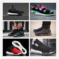 2017 zapatos casuales y-3 Qasa Racer Hight Sneakers transpirable hombres y mujeres zapatos casuales parejas y3 zapatos size eur36-45