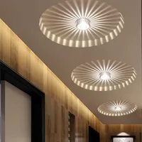 Настенные лампы Mini Малый светодиодный потолочный светильник для художественной галереи украшения передний балкон лампы крыльца коридоры освещения
