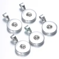 18mm Ginger Snap Button Base Class Accesorios de joyería para bricolaje Botones Botones Collar Pulsera Joyas Accesorio