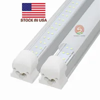 Plug and Play Single / Double Rows T8 Integrerad 4FT 8FT LED-rörlampor LED LED-lampor Tubes High Lumens AC110-240V
