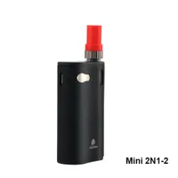 Alles in einem Gerät Amigo Mini 2N1 Vapour Kit mit 1000mAh Mini 2N1 30W mod 1ml Liberty Extract Ölvaporizer Pen Co2 Patronen
