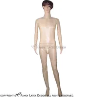 Прозрачные сексуальные костюмы для костюмов латекса с молнией на спине к корпусу резиновой резины Zentai Plus размер 0006