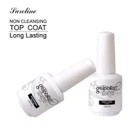 Großhandels-Saroline Base Coat Top Coat Gel UV Nails 15ml Gelpolish Nail Soak Off Gel Lack Lacke UV-Gel-Nagel-Primer in Nail Art