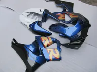 Bodywork plastic fairing kit for Honda CBR919RR 98 99 blue white fairings set CBR 900RR 1998 1999 OT31