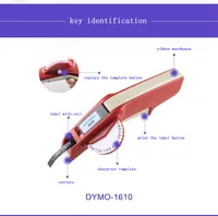 Machine à étiquettes manuelle Dymo1610 bosse 3D avec un traceur de découpe de prix de machine de codage de machine de moule