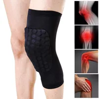 Wholesale-プロのKneecap滑り止め防止膝関節キャップ安全サッカーバレーボールバスケットボールニーパッドテープ肘の戦術膝パッド
