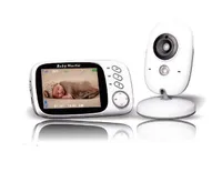 3.2 "2.4 GHZ Kablosuz Video Bebek Monitörü VOX Interkom Gece Görüş Dijital Kamera