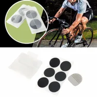 競走路6個の自転車の自転車のタイヤのタイヤの穿刺修理ピース丸いゴムパッチ25mmの卸売