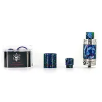 TFV8 Demon Killer Replacement Storage Tube And Drip Tip Kit Resin For MELO III Mini iJust S TFV8 Baby TFV12 Cleito Tank Atomizers