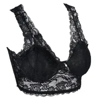 Sexy Lace Underwear Bras for Women Lingerie Crop Top BH Plus Size