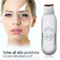 Facial pore cleanser, ultrasonic face skin cleaner device blackhead removal Device shovel machine face exfoliator deeply clean the skin
