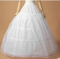 4 Ring Big Petticoat for ball gown wedding dres New Arrival Petticoat Crinolin Layer White Wedding Bridal dresses