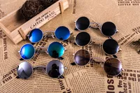 2017 Уникальный дизайн готический стимпанк солнцезащитные очки восстановить древние способы круглая рамка металлический каркас Мужчины Женщины очки женские очки oculos де соль