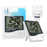 Цифровая температура и влажность счетчиков многофункциональных термометров в помещении гигрометры с розничной упаковкой