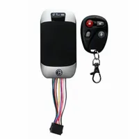 303F GPS Tracker 303G Fordonsbil GPS / GSM / GPRS SMS Fjärrkontroll Bränslesensor Realtid Telefon Spårning med Retail Box