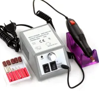 Electric Professional Nail Drill Machine Manicure Pedicure Pen Tool Set Kit New Nail Tools Nail Drill & Accessories PINK GRAY 0603033