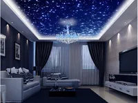 Mooie fantasie universum hemel Zenith plafond plafond decoratie muurschilderingen 3D plafond muurschilderingen behang