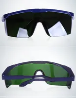 광택 안경 안경 용접 고글, 광택 투명한 어두운 녹색 렌즈를 보호하기 위해