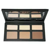 1pc nuevo Bronzers Bronzers Highlighters Shade Light Contour Palette 6 Colors