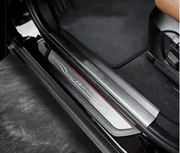Auto Sticker /// M Performance Welcome Pedal Threshold Bar Cover Trim Strips voor BMW 1 3 4 5 Serie 3GT X1 X3 X4 X5 x 6 F30 F20 F25 F16 F15 Accessoires